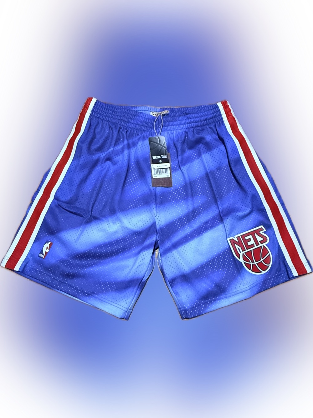 Mitchell & Ness Swingman Blue New Jersey/Brooklyn Nets Basketball Shorts
